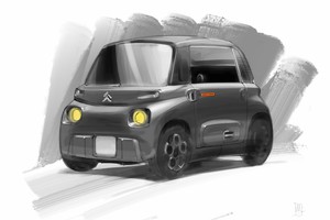 Citroën Ami, un progetto firmato dallo stilista Massimo Alba (ANSA)