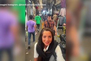 Ragazza italiana arrestata in Iran, gli ultimi video della sua vacanza (ANSA)