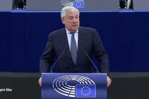 Strasburgo, l'ultimo intervento di Tajani all'Eurocamera (ANSA)