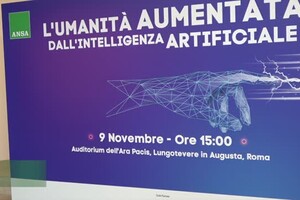Il futuro dell'uomo con l'intelligenza artificiale, etica e diritti (ANSA)