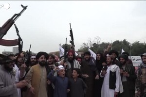Afghanistan, i Talebani festeggiano l'anniversario della presa di Kabul (ANSA)
