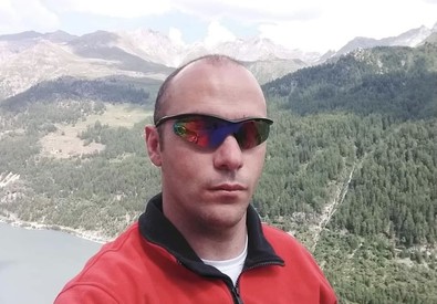 Gabriel Falloni, il 36enne arrestato per l'omicidio di Elena Raluca Serban ad Aosta (ANSA)