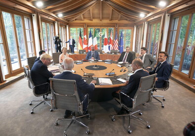 Il vertice G7 a Elmau, in Baviera (ANSA)