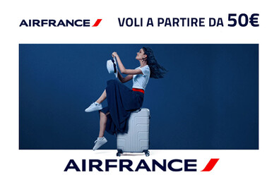 Clicca qui e scopri i voli Air France da soli 50€
