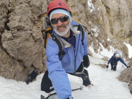 Tarcisio Bellò, uno dei sette alpinisti © ANSA