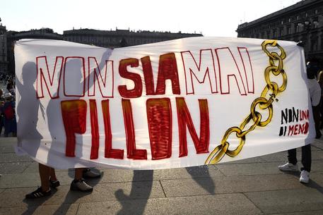 Foto d'archivio di una manifestazione contro il ddl Pillon © ANSA