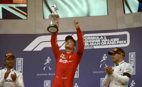F1: trionfo Leclerc a Spa, prima vittoria Ferrari del 2019 © AP