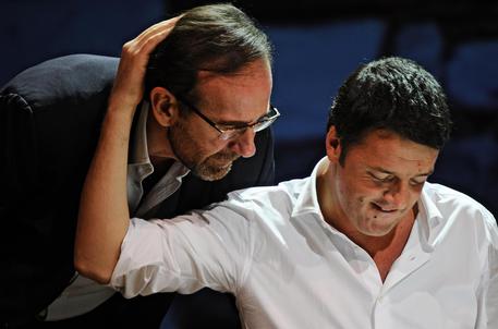 Matteo Renzi e Riccardo Nencini (archivio) © ANSA 