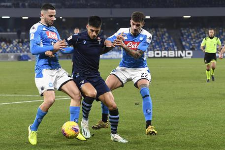 Soccer: Italy Cup quarter finals; Napoli-Lazio © ANSA