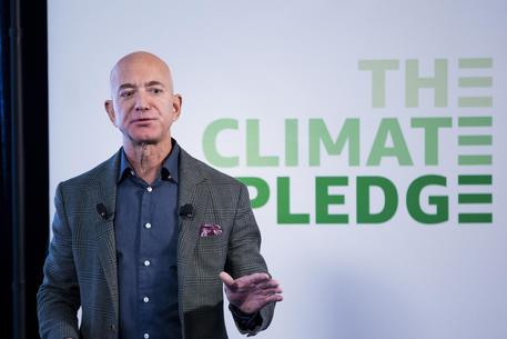 Bezos crea fondo da 10 miliardi contro climate change © ANSA 