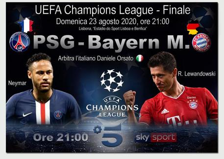 UEFA Champions League, finale: PSG-Bayern © ANSA