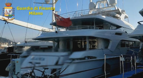 ++ Sequestrato maxi yacht a imprenditore Paolo Fassa ++ © ANSA