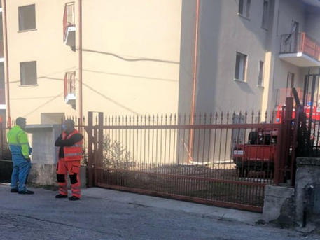 Incidente sul lavoro nell'Avellinese, il luogo della tragedia © ANSA