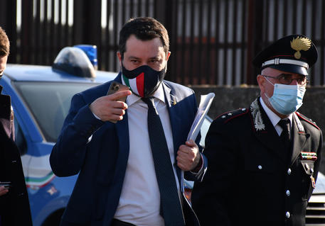 Matteo Salvini a Catania © ANSA