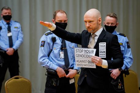 Anders Breivik © EPA