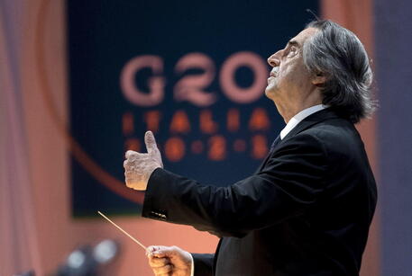 Riccardo Muti performs at G20 meeting of the Ministers of Culture © ANSA