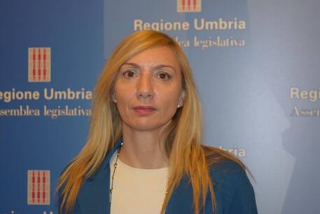 Simona Meloni in una foto dell'Assemblea legislativa © Ansa