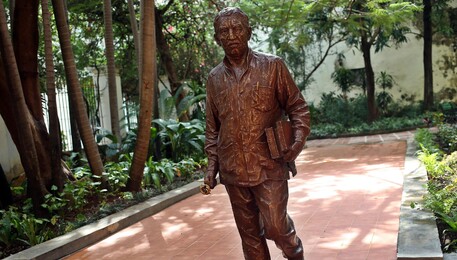 La statua di Gabriel Garcia Marquez (ANSA)