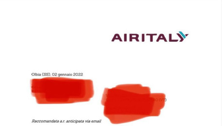 Air Italy: arrivano prime lettere di licenziamento (ANSA)