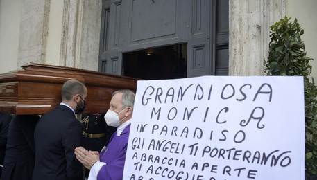 Funerali Monica Vitti (ANSA)