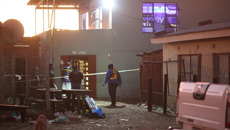 Estimated 20 young people died in Enyobeni Tavern in East London, South Africa (ANSA)