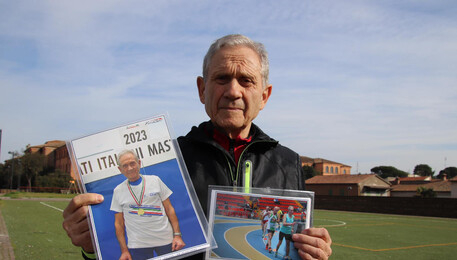 A 87 anni un umbro punta al record del mondo di marcia (ANSA)