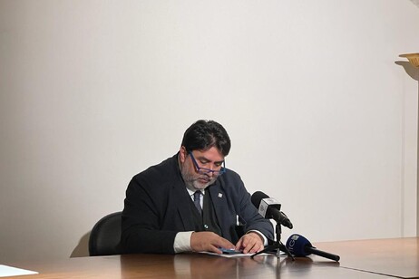 Governatore Solinas illustra la variazione di bilancio approvata in consiglio regionale.