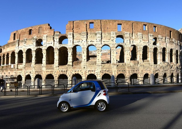 Roma: raddoppia il car sharing, presto anche in periferia © ANSA