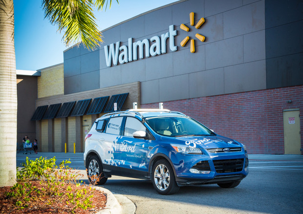 Ford si allea con Walmart per auto autonome per consegne © Walmart