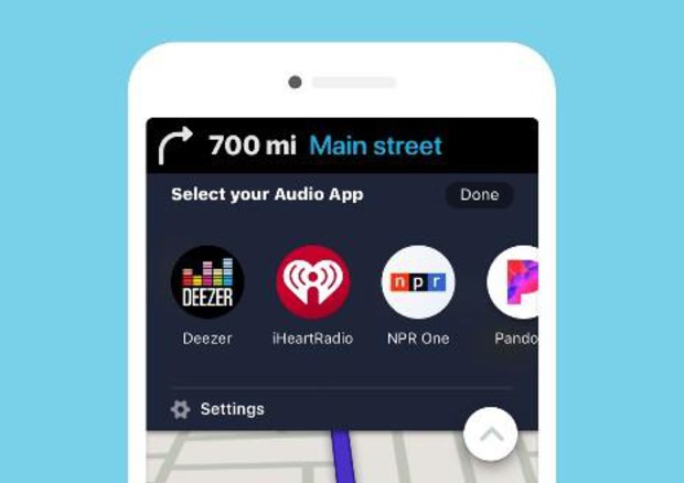 Waze, sistema integrato nell'app per ascoltare musica © ANSA