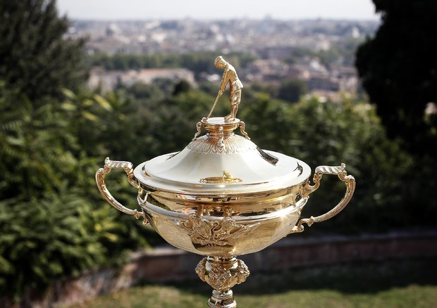Golf : trofeo Ryder Cup Roma (foto: ANSA)