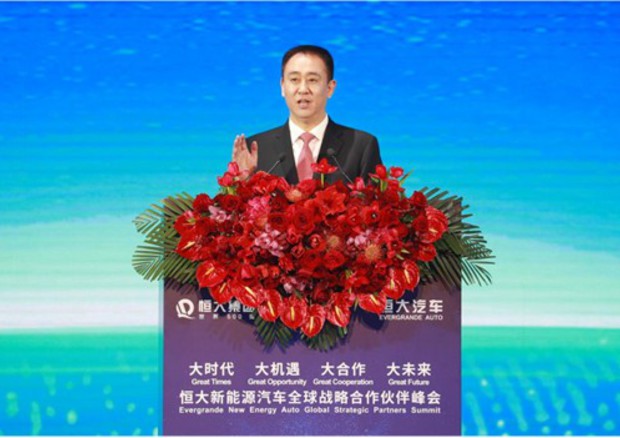 Hui Ka Yan, presidente di China Evergrande Group © Ansa