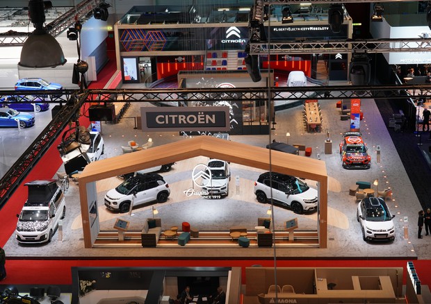 Citroën, stand del salone Ginevra vince il Creativity Award © 