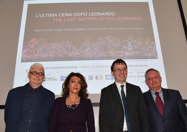 Conferenza stampa mostra 'L'ultima cena dopo Leonardo' © ANSA