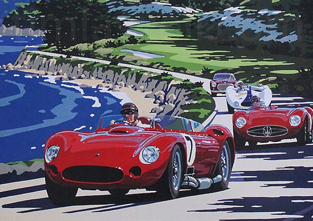 Eventi Monterey e Pebble Beach, 'green carpet' per auto top © Pebble Beach Concours