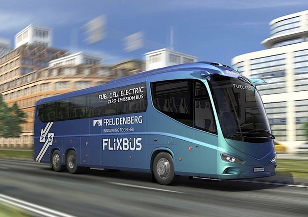 Flixbus pronta a test europei con pullman a idrogeno © Flixbus 