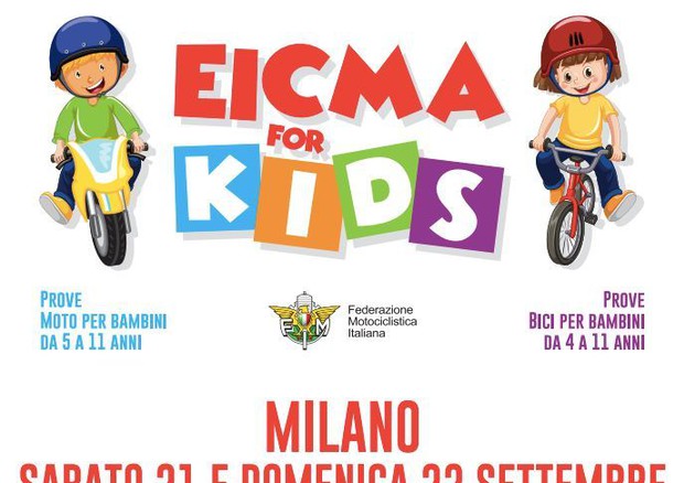 Eicma, a Milano eventi dedicati alla sicurezza per bambini © ANSA