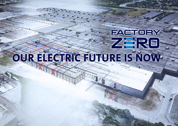 Factory Zero di GM prima fabbrica automotive Usa con rete 5G © GM Media