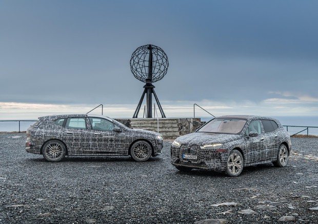 BMW iX, test nelle condizioni estreme del Polo Nord © ANSA