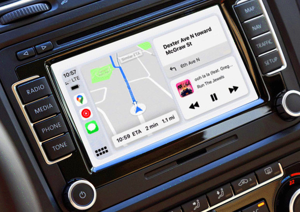 Google Maps, arriva aggiornamento per CarPlay con dashboard © Google