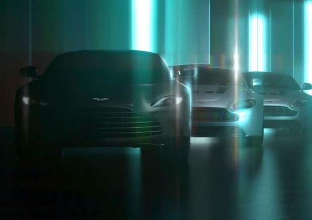 Aston Martin V12 Vantage: primo teaser della coupè sportiva (ANSA)