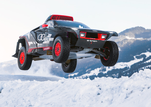 Audi RS Q e-Tron, dalla Dakar alla neve della GP Ice Race © ANSA