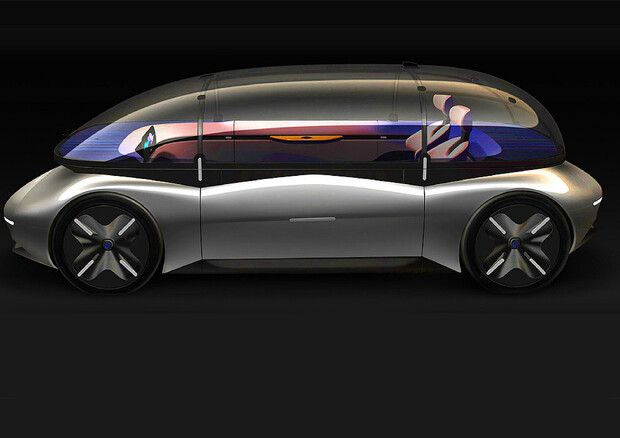 Asahi Kasei AKXY2, concept car a 'bolla' per mobilità futura © ANSA