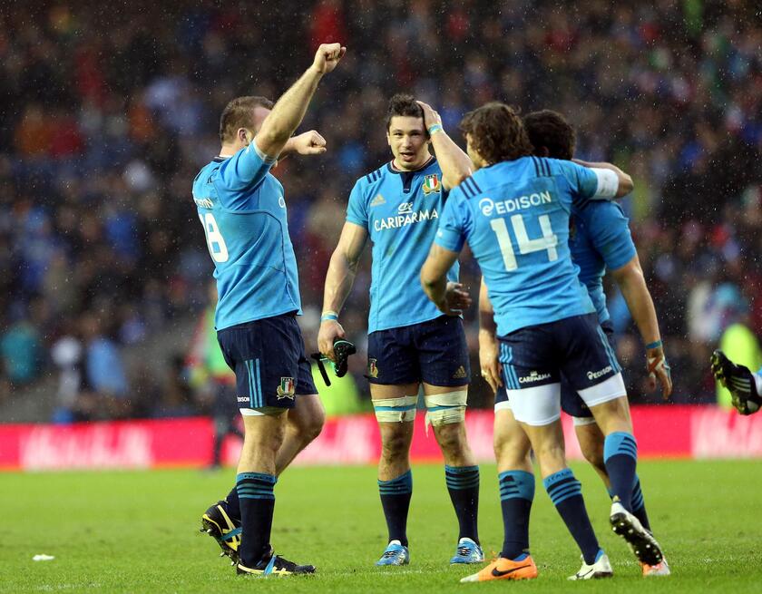 Italy beat Scotland in Six Nations - ALL RIGHTS RESERVED