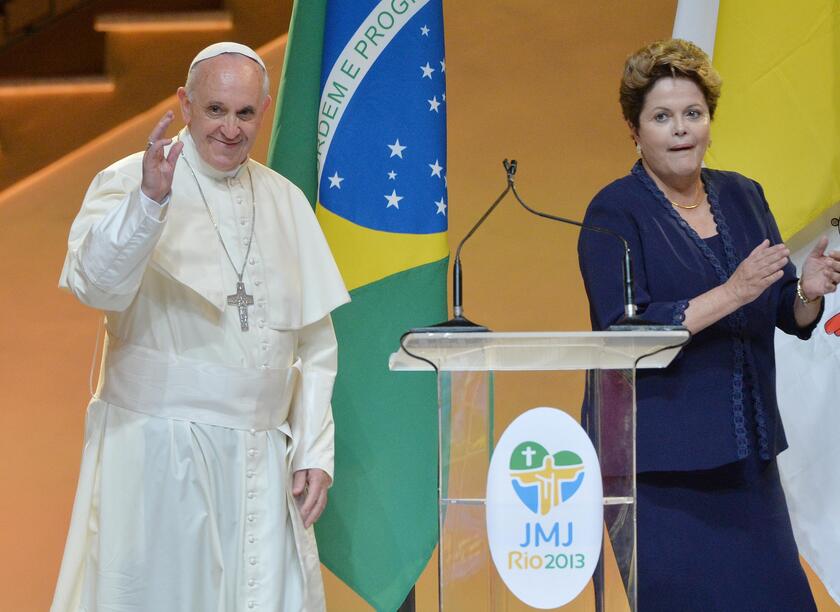 Pope Francis in Brazil - ALL RIGHTS RESERVED