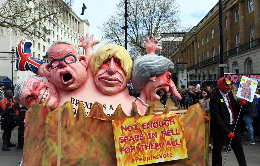 La marcia anti-Brexit a Londra © ANSA/EPA