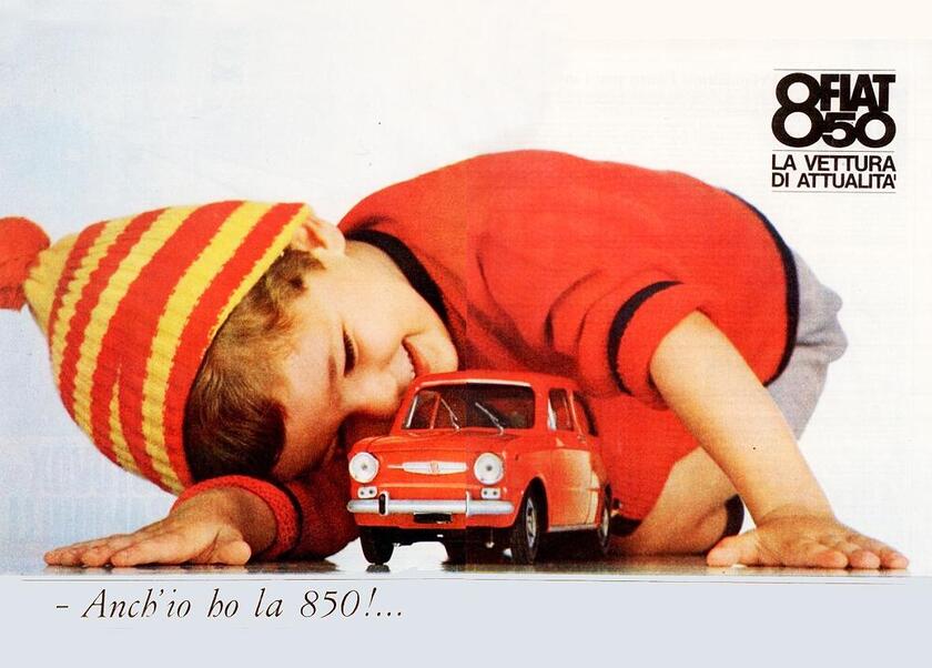 Fiat 850, scelta a Paperino per un viaggio avventura da Parigi alle Olimpiadi di Tokyo - ALL RIGHTS RESERVED