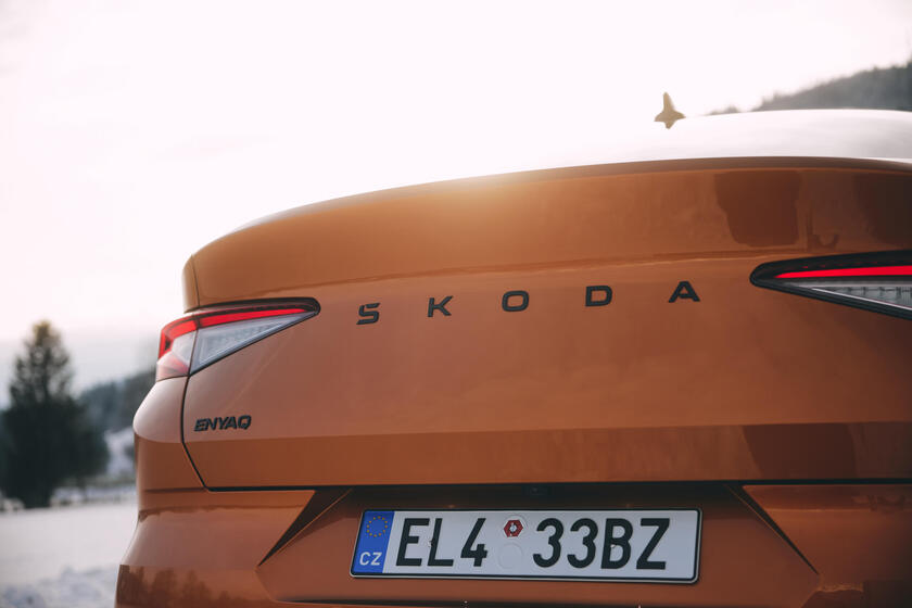 Škoda Enyaq Model Year 2024 © ANSA/Škoda Auto