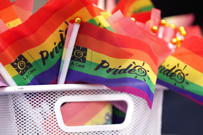Pride a Los Angeles © ANSA/EPA