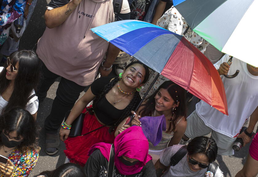Pride a Katmandu © ANSA/EPA